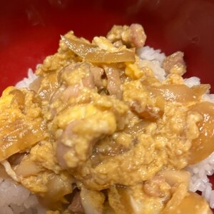 我が家の人気メニュー♪親子丼♪マル秘カサ増し有り